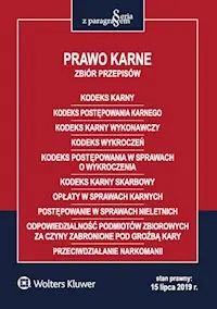 Prawo karne Zbiór przepisów Kup online