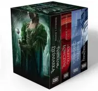 Trylogia Klątwy Tomy 1-4. Porwana pieśniarka / Ukryta łowczyni / Waleczna czarownica + Niedoskonali. PAKIET Wyjątkowa oferta