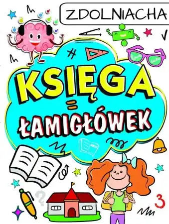 Bestseller Księga łamigłówek - Zdolniacha - praca zbiorowa