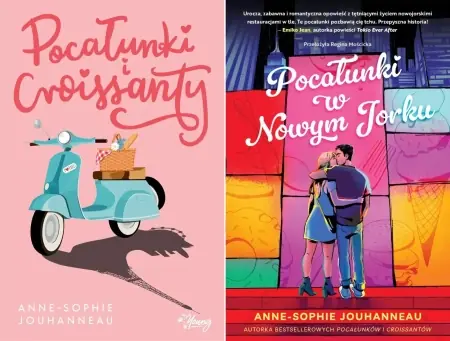 Pakiet: Pocałunki i croissanty, Pocałunki w Nowym Jorku Anne-Sophie - Anne-Sophie Jouhanneau Kup teraz
